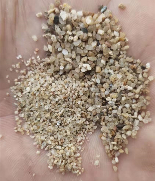 水洗砂，濾料砂